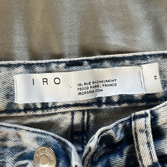 IRO jeans size 2, Fr 34 - Picture 5 of 8